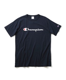 【CHAMPION】スクリプトロゴプリントTシャツ/ロゴプリント/チャンピオン