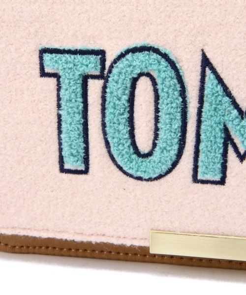 Another Edition(アナザーエディション)の「Accommode EMB COMIC CLT(クラッチバッグ・レディース・ホワイト/オレンジ・フリー)」の7枚目の写真