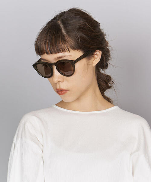 BEAUTY&YOUTH UNITED ARROWS(ビューティーアンドユースユナイテッドアローズ)の「BY ベーシックサングラス ◆(サングラス・レディース・ライトピンク/オリーブ/オフホワイト・FREE)」の15枚目の写真