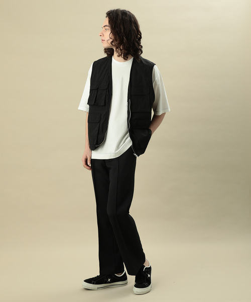 JUNRED（ジュンレッド）の「フィッシャーマンベスト（ベスト・メンズ・ブラック/カーキ・M/L）」の9枚目の写真