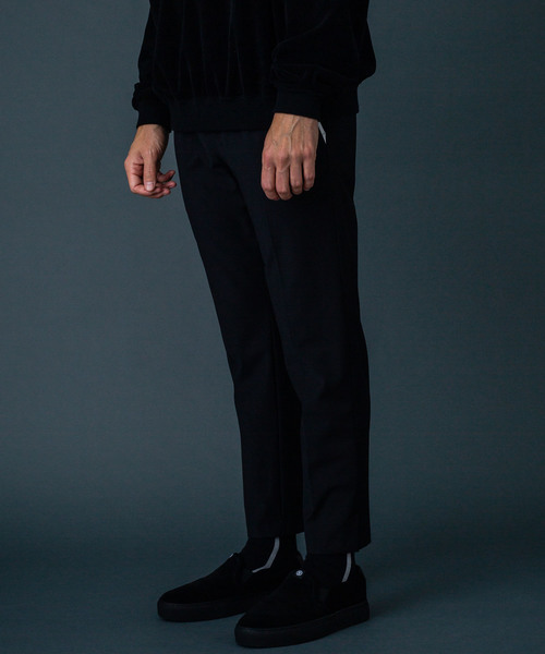 Iroquois(イロコイ)の「【Iroquois】T/W ウエスタンパンツ(スラックス・メンズ・ブラック×ホワイト/ブラック・1)」の3枚目の写真