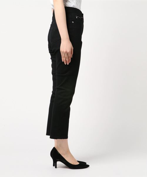 JETSET SOLO PLUS (ジェットセットソロプラス)の「【LONDON DENIM】ストレートデニムパンツ(デニムパンツ・レディース・ブラック/ワンウォッシュ・24/25)」の3枚目の写真