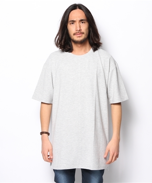 Lui's（ルイス）の「Lui's ロングカットソー（Tシャツ/カットソー・メンズ・グレー/ネイビー/ホワイト・FREE）」の4枚目の写真