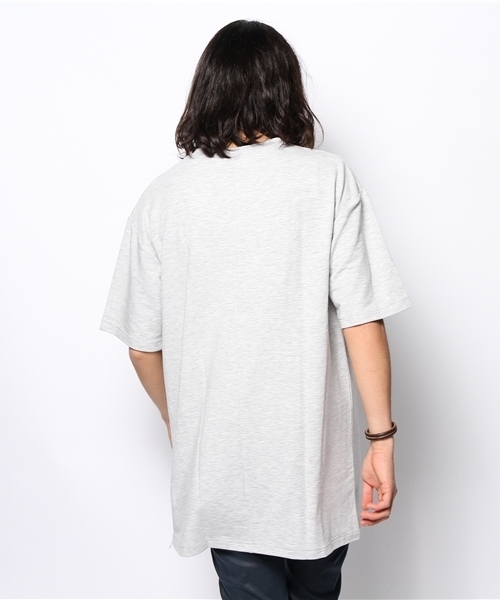 Lui's（ルイス）の「Lui's ロングカットソー（Tシャツ/カットソー・メンズ・グレー/ネイビー/ホワイト・FREE）」の6枚目の写真