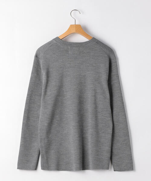 green label relaxing（グリーンレーベルリラクシング）の「CM オタゴウール クルーネック セーター（ニット/セーター・メンズ・コバルトブルー/マスタード/グレー/ブラック・LARGE/MEDIUM/SMALL）」の8枚目の写真