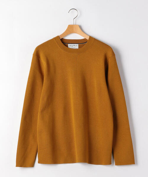 green label relaxing（グリーンレーベルリラクシング）の「CM オタゴウール クルーネック セーター（ニット/セーター・メンズ・コバルトブルー/マスタード/グレー/ブラック・LARGE/MEDIUM/SMALL）」の5枚目の写真