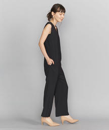 グレー ノースリーブ Vネック オールインワン BEAUTY&YOUTH N.O.R.C グレー ノースリーブVネックオールインワン サイズ1