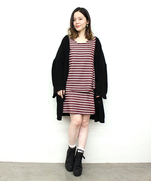 mystic（ミスティック）の「【Energie】厚底レースアップブーティー（ブーティ・レディース・ブラック/ブラウン・36/37/38/39）」の5枚目の写真