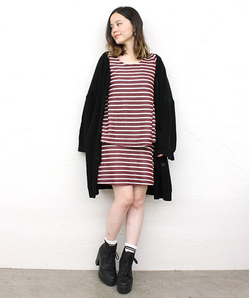 mystic（ミスティック）の「【Energie】厚底レースアップブーティー（ブーティ・レディース・ブラック/ブラウン・36/37/38/39）」の7枚目の写真