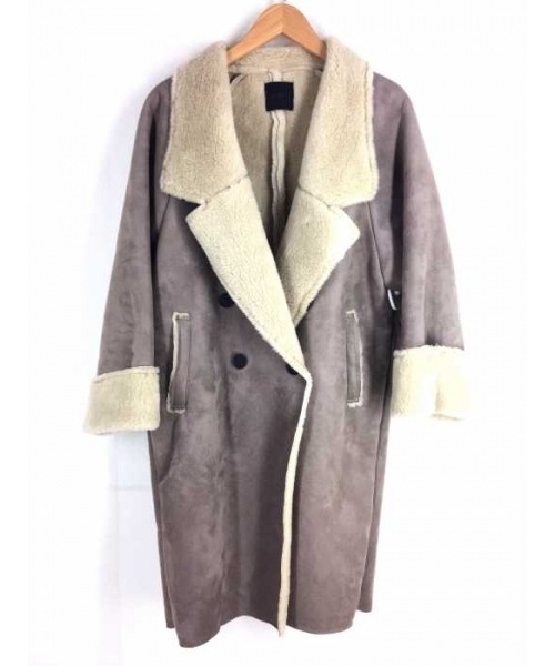 ブランド古着】フェイクムートンコート（ムートンコート）｜KBF  