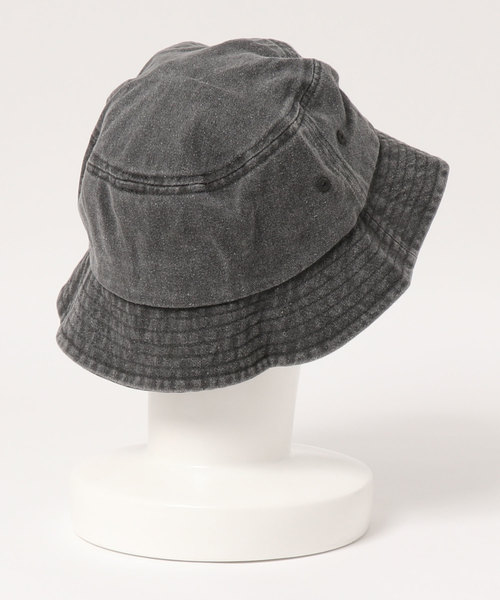 FRUIT OF THE LOOM(フルーツオブザルーム)の「【FRUIT OF THE LOOM】HARD WASH BUCKET HAT/バケットハット(ハット・メンズ・ブラック/パープル/レッド/オフホワイト/オレンジ・FREE)」の6枚目の写真