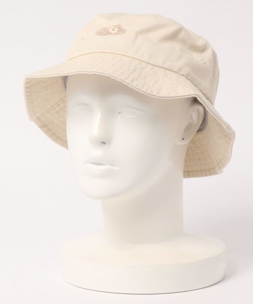 FRUIT OF THE LOOM(フルーツオブザルーム)の「【FRUIT OF THE LOOM】HARD WASH BUCKET HAT/バケットハット(ハット・メンズ・ブラック/パープル/レッド/オフホワイト/オレンジ・FREE)」の10枚目の写真