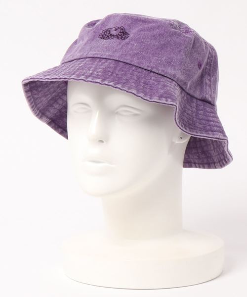 FRUIT OF THE LOOM(フルーツオブザルーム)の「【FRUIT OF THE LOOM】HARD WASH BUCKET HAT/バケットハット(ハット・メンズ・ブラック/パープル/レッド/オフホワイト/オレンジ・FREE)」の7枚目の写真