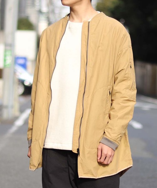 ADITIONAL(アディショナル)の「ロングフライトジャケット(その他アウター)」|キャメル