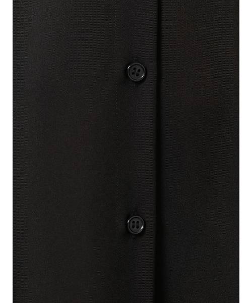 GYDA（ジェイダ）の「ロングスリット2WAYシャツ（シャツ/ブラウス・レディース・ブラック/ベージュ/オフホワイト・FREE）」の17枚目の写真