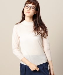 BEAUTY&YOUTH UNITED ARROWS | BYTF ハイゲージハイネック7分袖ニットプルオーバー ◆(ニット/セーター)