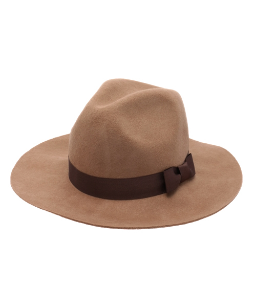 603（ロクマルサン）の「603 つば広ハット（ハット・メンズ・ブラック/ライトブラウン・FREE）」の2枚目の写真