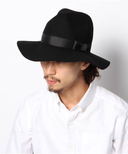 603（ロクマルサン）の「603 つば広ハット（ハット・メンズ・ブラック/ライトブラウン・FREE）」の9枚目の写真