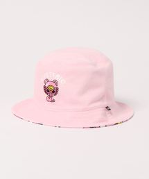 HYSTERIC MINI | HELLO TEDDY MINI総柄リバーシブルハット(ハット)