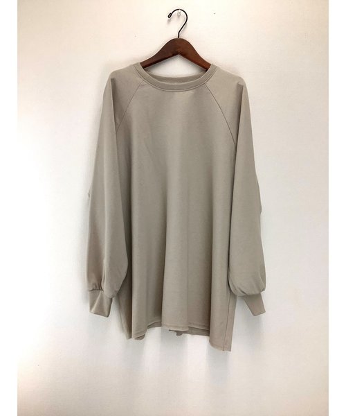 ulu（ウル）の「Backslit raglansleeve sweat（スウェット・レディース・パープル/ライトオリーブ・FREE）」の8枚目の写真