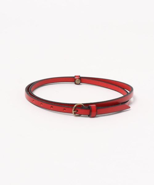 TONE SELECT GOODS（トーンセレクトグッズ）の「【vie  leather】【サイズ調整可能】本革2重巻きアンクレット&本革3重巻きブレス(栃木レザー/イタリアンレース)Made in Japan（アンクレット・レディース・その他1/その他2/その他3/その他4/その他5/その他8/その他15/その他11/その他9/その他13/その他6/その他10/その他12/その他14/その他7・FREE）」の8枚目の写真