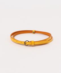 TONE SELECT GOODS（トーンセレクトグッズ）の「【vie  leather】【サイズ調整可能】本革2重巻きアンクレット&本革3重巻きブレス(栃木レザー/イタリアンレース)Made in Japan（アンクレット）」