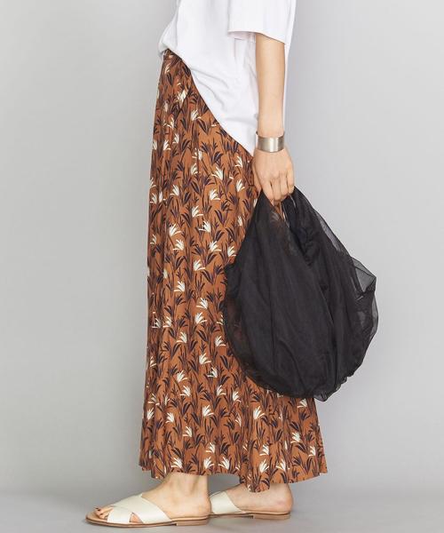 BEAUTY&YOUTH UNITED ARROWS（ビューティーアンドユースユナイテッドアローズ）の「＜HELOYSE＞チュールバッグ（トートバッグ・レディース・ダークブラウン/ブラック・FREE）」の9枚目の写真