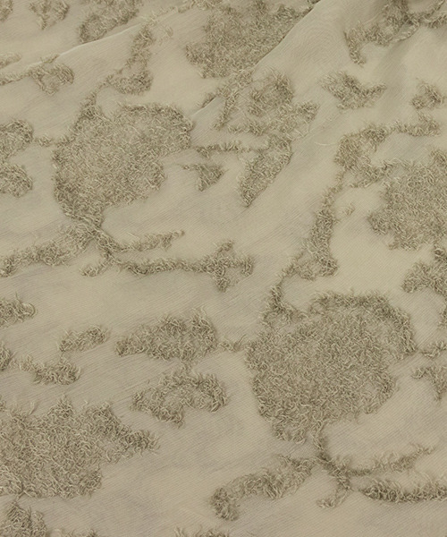 RANDA（ランダ）の「フリンジシフォンワンピース（ワンピース・レディース・クリーム/ブラック/グリーン・0/1）」の5枚目の写真