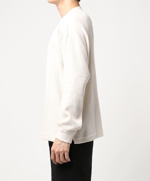 セール】【BACK NUMBER】ヘビーウェイトワッフルロンT（Tシャツ