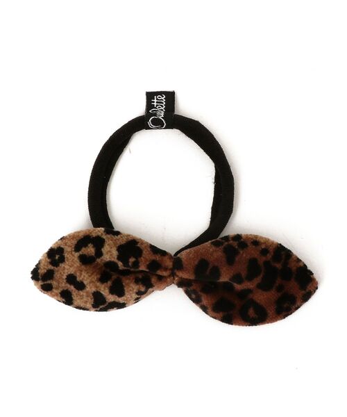 SHIPS(シップス)の「JENNIFER OUELLETTE:レオリボン(ヘアゴム・レディース・ブラウン・ONE SIZE)」の1枚目の写真