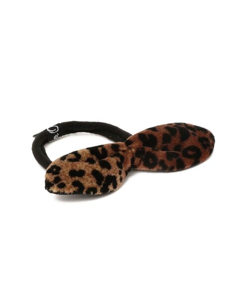 SHIPS(シップス)の「JENNIFER OUELLETTE:レオリボン(ヘアゴム・レディース・ブラウン・ONE SIZE)」の3枚目の写真