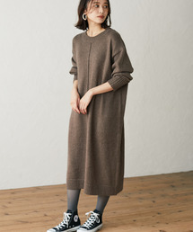 Green　Parks | センタータックニットワンピース＊(ワンピース)