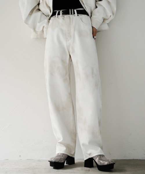 PAGEBOY アシッド デニム セットアップ PAGEBOY アシッド デニム セットアップ