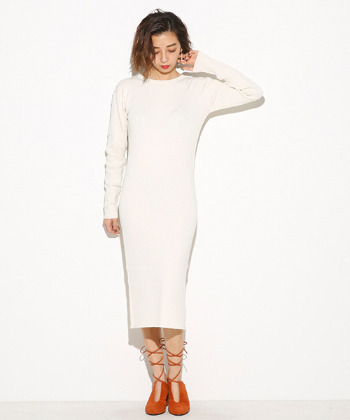 ブランド古着 ニットワンピース ワンピース Sly スライ のファッション通販 Zozoused