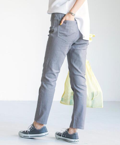 coen（コーエン）の「【WEB限定サイズ:XL】イージースリムパンツ（その他パンツ・レディース・ベージュ/グレー/ブラック/オフホワイト・X-LARGE/LARGE/SMALL/MEDIUM）」の18枚目の写真