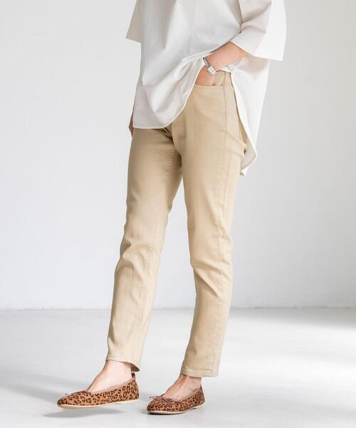 coen（コーエン）の「【WEB限定サイズ:XL】イージースリムパンツ（その他パンツ・レディース・ベージュ/グレー/ブラック/オフホワイト・X-LARGE/LARGE/SMALL/MEDIUM）」の14枚目の写真