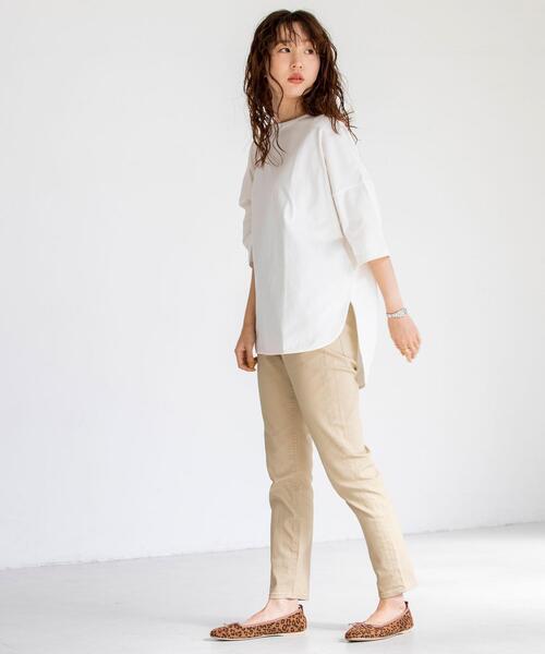 coen（コーエン）の「【WEB限定サイズ:XL】イージースリムパンツ（その他パンツ・レディース・ベージュ/グレー/ブラック/オフホワイト・X-LARGE/LARGE/SMALL/MEDIUM）」の15枚目の写真