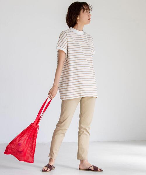 coen（コーエン）の「【WEB限定サイズ:XL】イージースリムパンツ（その他パンツ・レディース・ベージュ/グレー/ブラック/オフホワイト・X-LARGE/LARGE/SMALL/MEDIUM）」の5枚目の写真