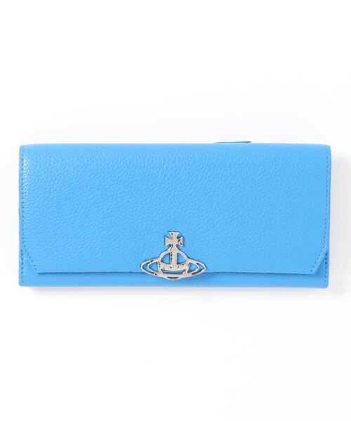 Vivienne Westwood（ヴィヴィアンウエストウッド）の「51040068-41817-LAJORDAN CREDIT CARD WALLET（財布・レディース・レッド/ブルー/ブラック・FREE）」の1枚目の写真