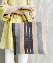 SHENERY | (MAISON BENGAL/メイゾンベンガル) ストライプトートバッグ(トートバッグ)