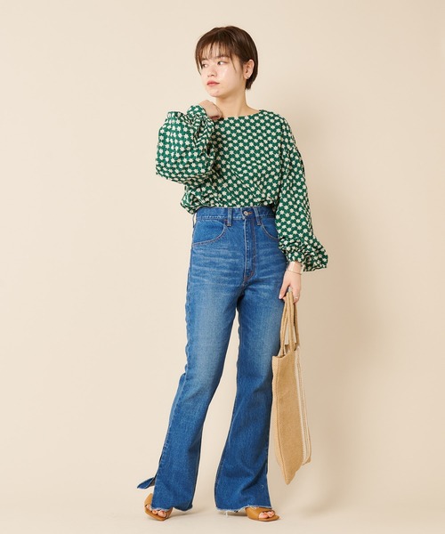 SHENERY（シーナリー）の「(MAISON BENGAL/メイゾンベンガル) ストライプトートバッグ（トートバッグ・レディース・ブラック/ピンク/ナチュラル・FREE）」の16枚目の写真