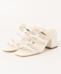 Una gardenia | 【Una gardenia】<2021SS>クリア素材サンダル(サンダル)