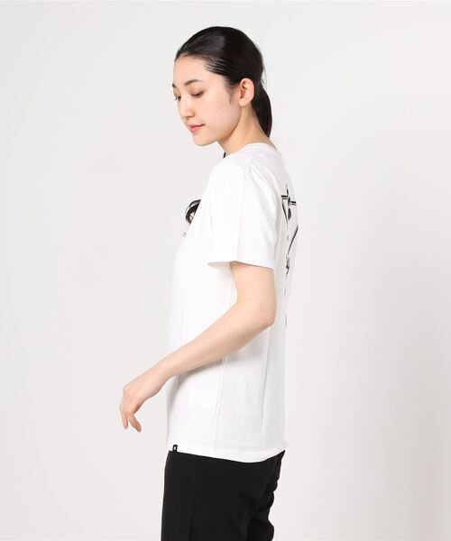 Hurley （ハーレー）の「【ZOZOタウン限定アイテム】Hurley/ハーレー ルーズシルエット  ヤシの木バックプリントＴシャツ　WSS2100005（Tシャツ/カットソー・レディース・ベージュ/ブラック/ホワイト・L/M）」の4枚目の写真