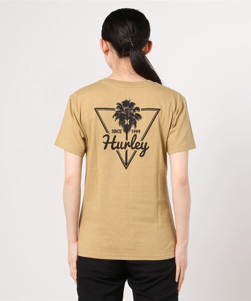 Hurley （ハーレー）の「【ZOZOタウン限定アイテム】Hurley/ハーレー ルーズシルエット  ヤシの木バックプリントＴシャツ　WSS2100005（Tシャツ/カットソー・レディース・ベージュ/ブラック/ホワイト・L/M）」の7枚目の写真