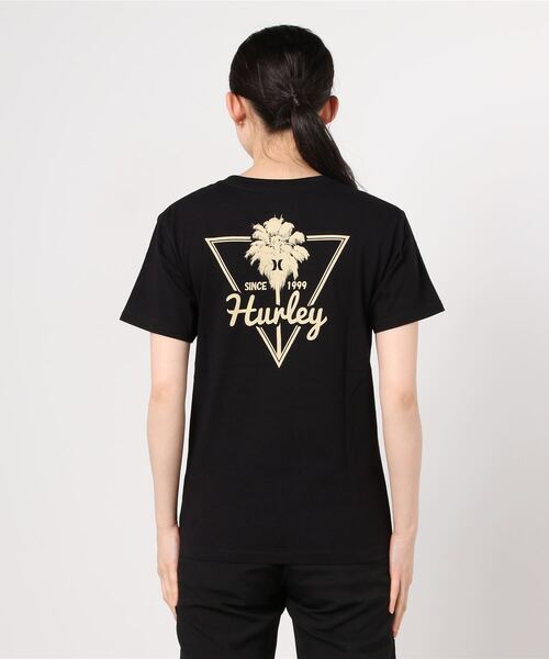 Hurley （ハーレー）の「【ZOZOタウン限定アイテム】Hurley/ハーレー ルーズシルエット  ヤシの木バックプリントＴシャツ　WSS2100005（Tシャツ/カットソー・レディース・ベージュ/ブラック/ホワイト・L/M）」の6枚目の写真