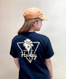 【ZOZOタウン限定アイテム】Hurley/ハーレー ルーズシルエット  ヤシの木バックプリントＴシャツ　WSS2100005