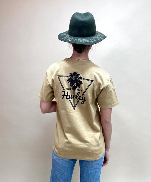 Hurley （ハーレー）の「【ZOZOタウン限定アイテム】Hurley/ハーレー ルーズシルエット  ヤシの木バックプリントＴシャツ　WSS2100005（Tシャツ/カットソー・レディース・ベージュ/ブラック/ホワイト・L/M）」の14枚目の写真