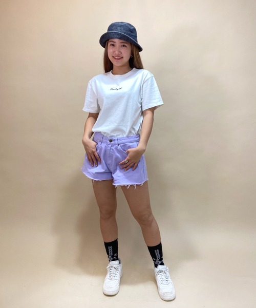 Hurley （ハーレー）の「【ZOZOタウン限定アイテム】Hurley/ハーレー ルーズシルエット  ヤシの木バックプリントＴシャツ　WSS2100005（Tシャツ/カットソー・レディース・ベージュ/ブラック/ホワイト・L/M）」の22枚目の写真