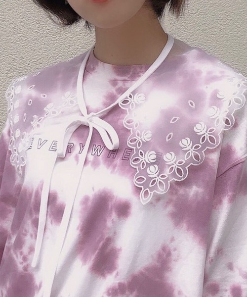 WEGO（ウィゴー）の「WEGO/シアーレース付け襟（付け襟・レディース・ホワイト系その他・FREE）」の4枚目の写真