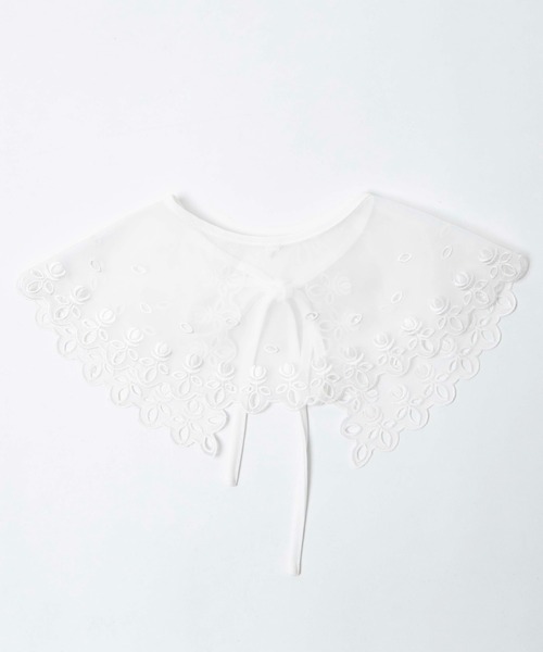 WEGO（ウィゴー）の「WEGO/シアーレース付け襟（付け襟・レディース・ホワイト系その他・FREE）」の10枚目の写真